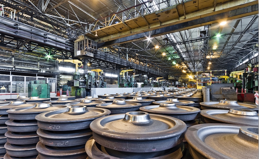 Complex automation of the workshop for the production of wheels for railway transport