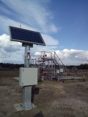 Wells-monitoring-solar-panel-infocom